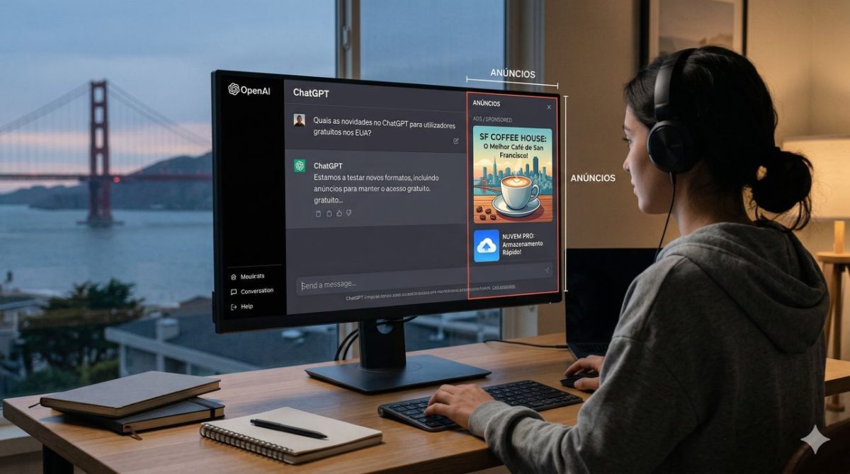 Openai avança com anúncios no chatgpt