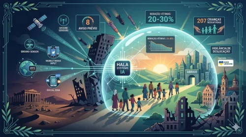 Startup Hala Systems utiliza IA para travar ataques a civis Hala System, Startup portuguesa TecheNet Ia da hala systems ajuda a resgatar 207 crianças na ucrânia
