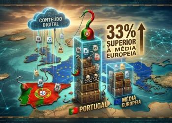 pirataria digital em Portugal TecheNet Pirataria digital em portugal é 33% superior à média europeia
