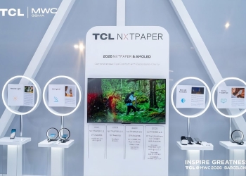 Tcl no mwc 2026: nxtpaper em amoled e 10 novos produtos