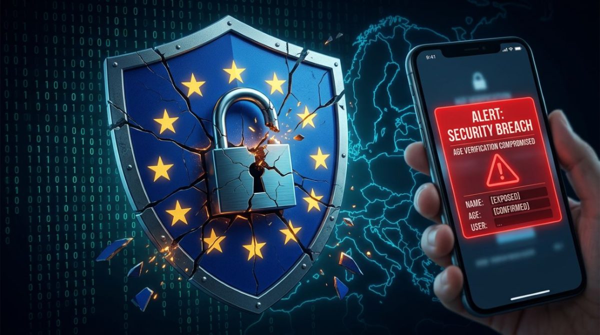 App de verificação de idade da ue comprometida em 2 minutos