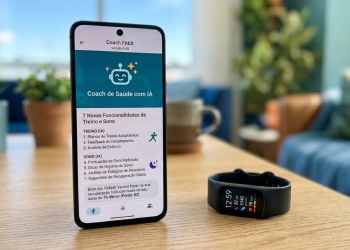 Coach de saúde com ia da fitbit na versão 4. 68 da app com sete novas funcionalidades de treino e sono