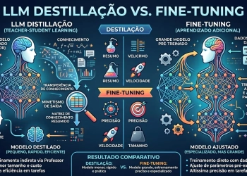 Destilação de llm vs fine-tuning: qual a diferença e quando usar cada técnica