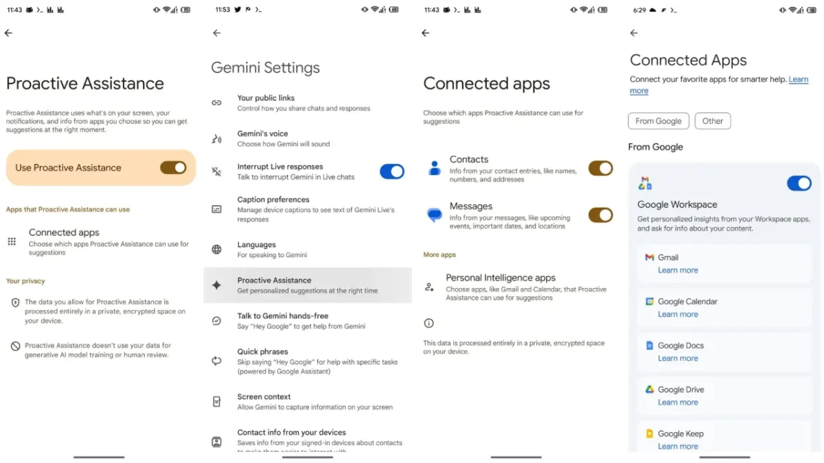 Google gemini nova funcionalidade