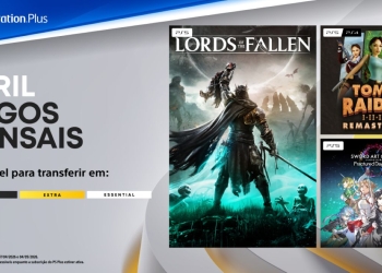 Os 3 jogos gratuitos do ps plus de abril de 2026