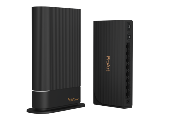 Asus proart anuncia router wi-fi 7 e switch 10 gbps para criadores