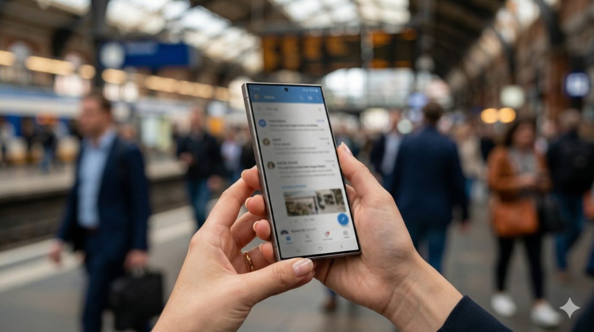 Risco de usar o smartphone em publico estudo Samsung, Filtro de Privacidade, Risco de usar o smartphone em público, Samsung Galaxy S26 Ultra TecheNet O risco de usar o smartphone em público