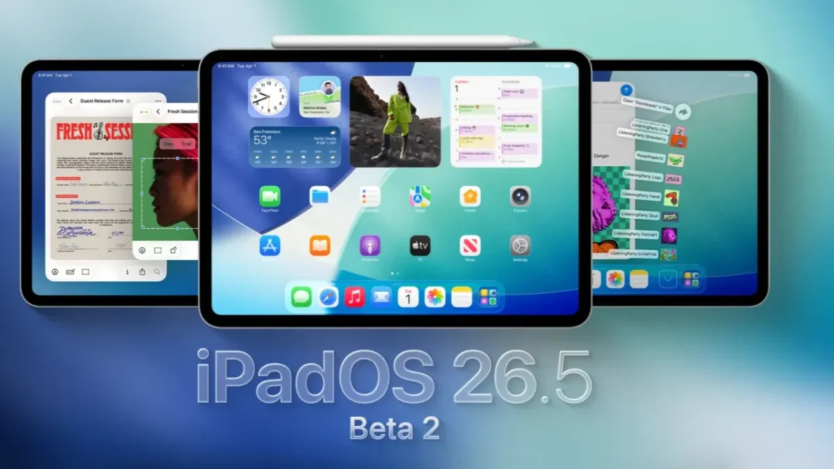 iPadOS 26.5 beta 2 TecheNet Ipados 26. 5 beta 2