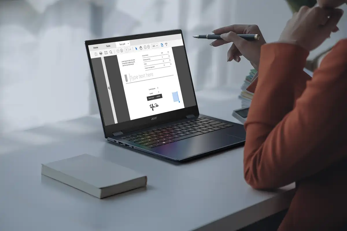 Acer Swift Spin 14 AI Qualcomm SFSP14 Q51T Lifestyle 05 1 Acer, Acer Aspire Go 15, Swift Spin 14 AI TecheNet Novos portáteis acer com processador snapdragon chegam em julho com ia integrada (foto do modelo swift spin 14 ai)
