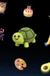 Android 17 emojis 3d
