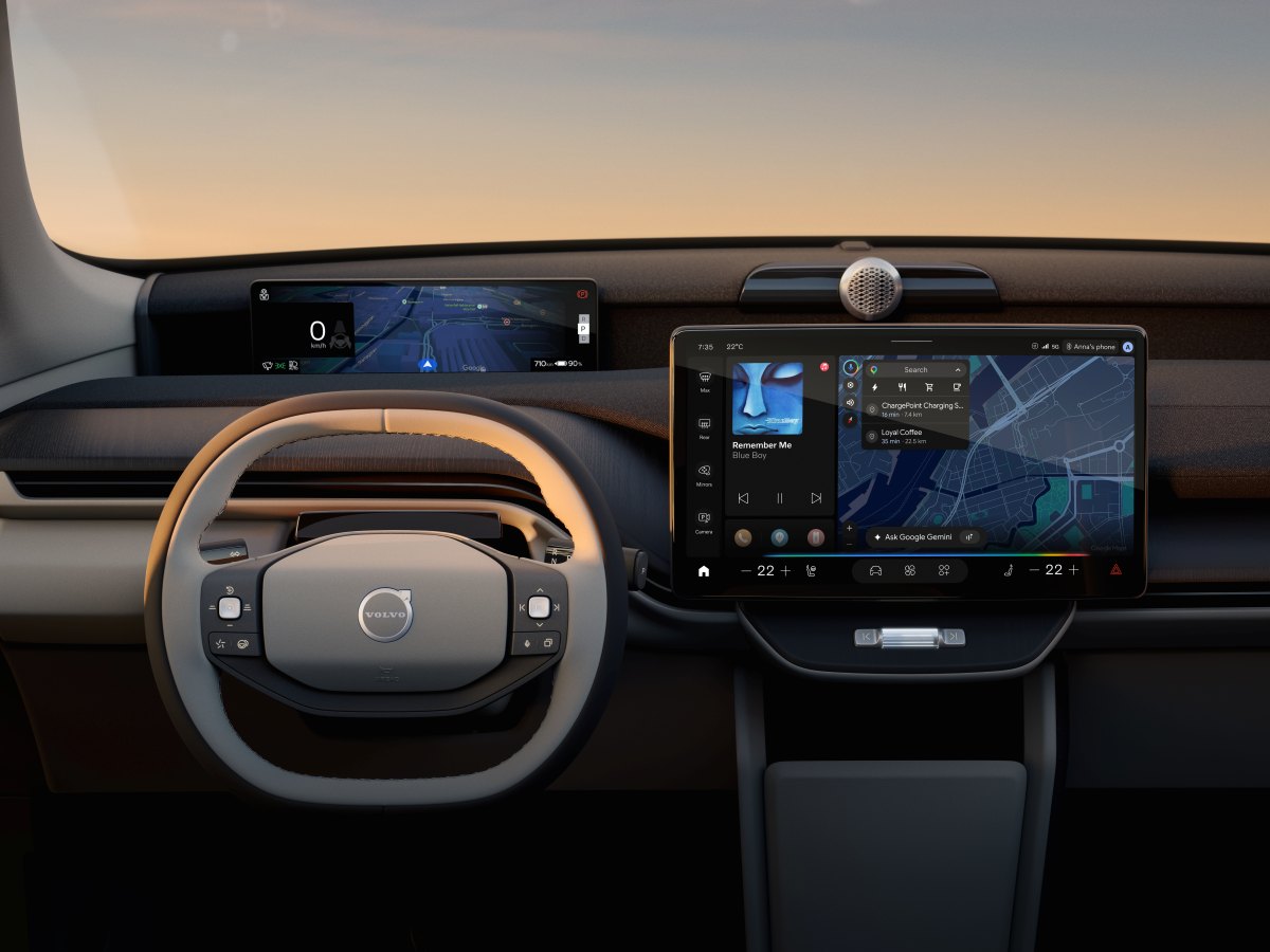 Automóveis volvo passam a contar com google gemini