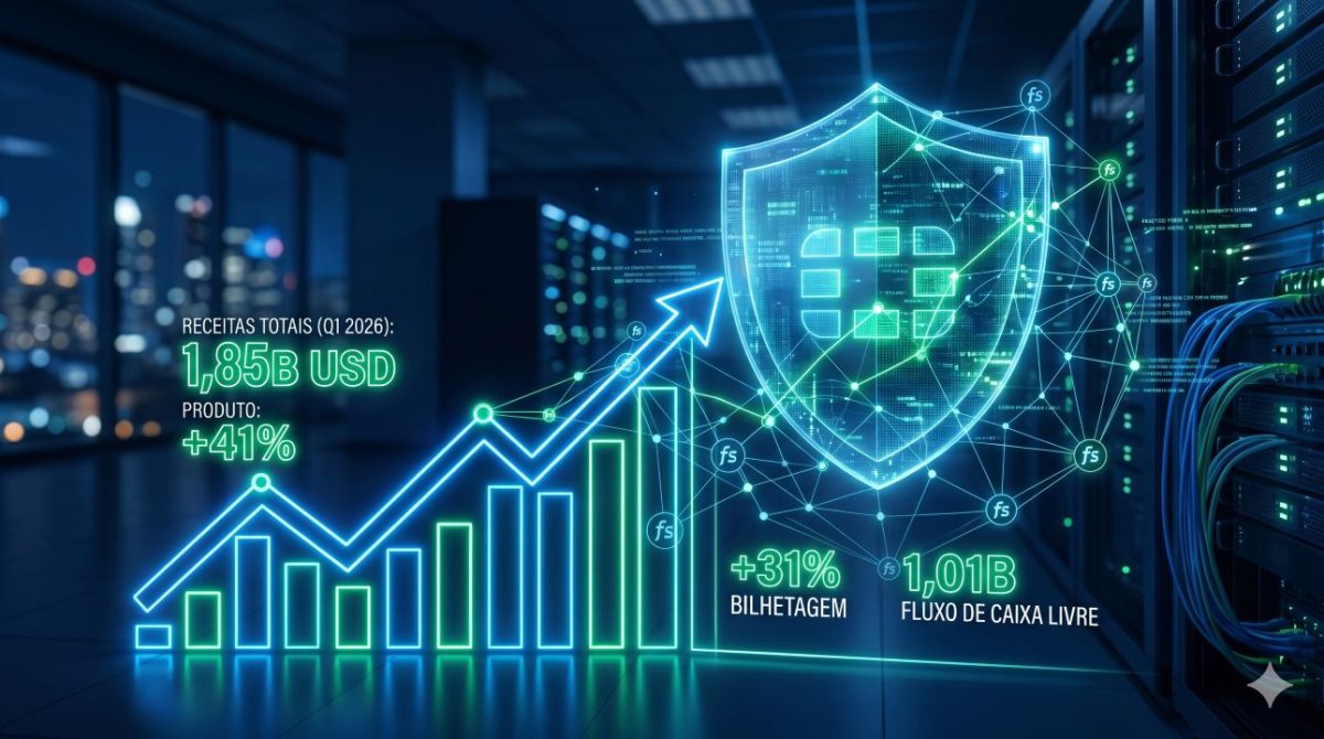 Receitas da fortinet crescem 20% no primeiro trimestre de 2026