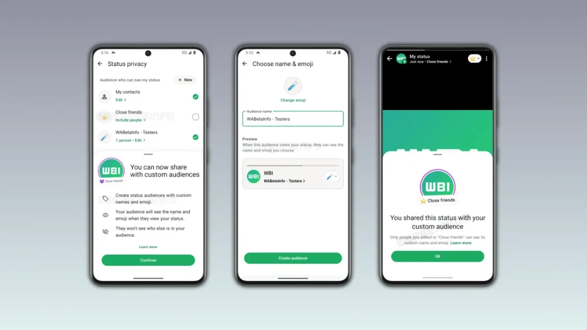 Whatsapp lista estados