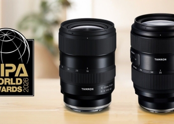 Objetivas tamron 16-30mm f/2. 8 di iii vxd g2 e 35-100mm f/2. 8 di iii vxd distinguidas com prémios tipa 2026