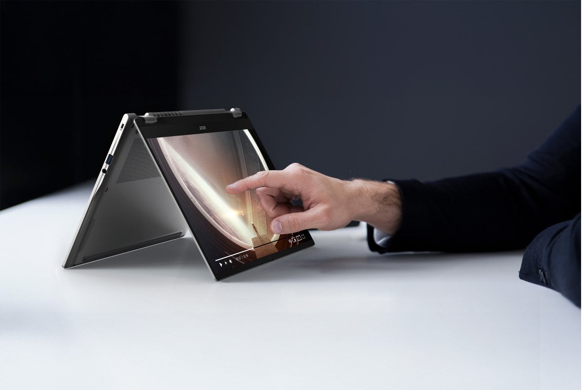 Acer Swift Spin 14 AI Intel SFSP14 I51T Lifestyle 01 Acer, Acer Swift Air 14 TecheNet Acer swift spin 14 ai intel sfsp14 i51t lifestyle 01 acer, acer swift air 14