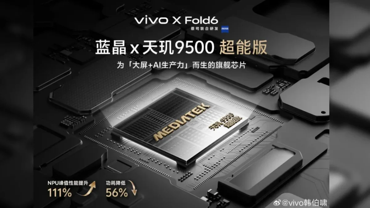 Vivo X Fold 6 3 smartphone dobrável, vivo, Vivo X Fold 6, X Fold 6 TecheNet Vivo x fold 6 (3)