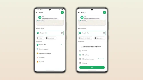 WhatsApp Android Nova Seccao Android, WABetaInfo, Whatsapp TecheNet Whatsapp android nova secção