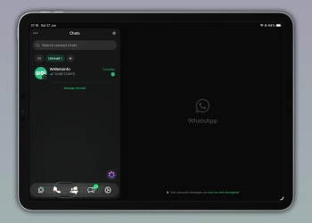 Whatsapp ipad liquid glass