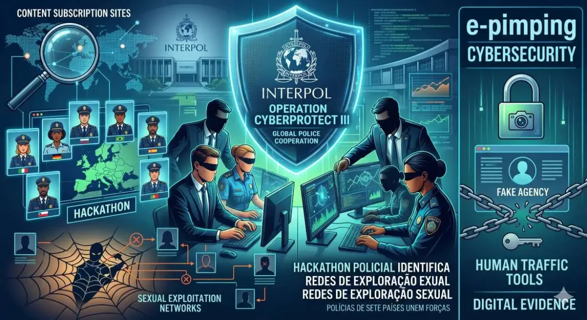 hackaton policial interpol Hackathon policial, INTERP*OL TecheNet Hackathon policial identifica redes de exploração sexual em plataformas de subscrição