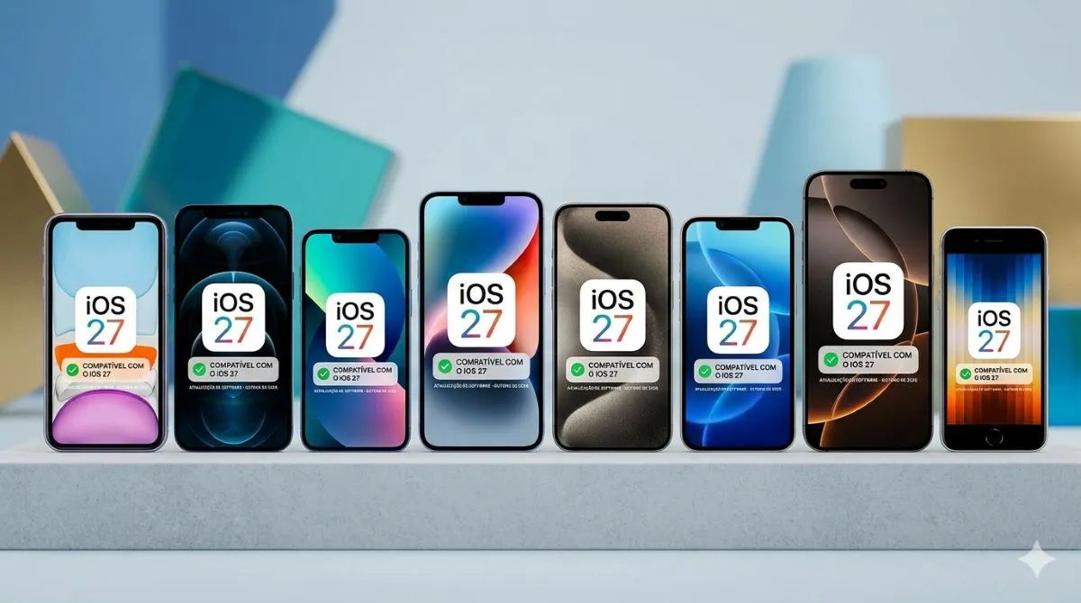 modelos do iPhone com iOS 27 TecheNet Modelos do iphone compatíveis com o ios 27