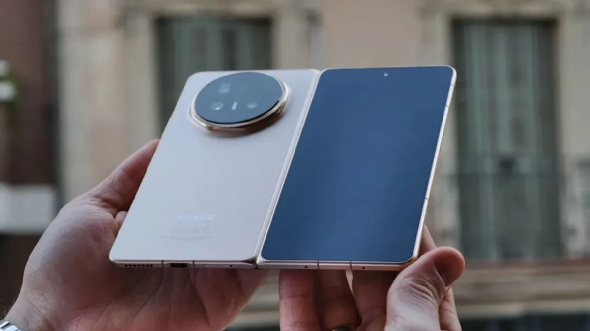 Honor smartphone dobrável wide