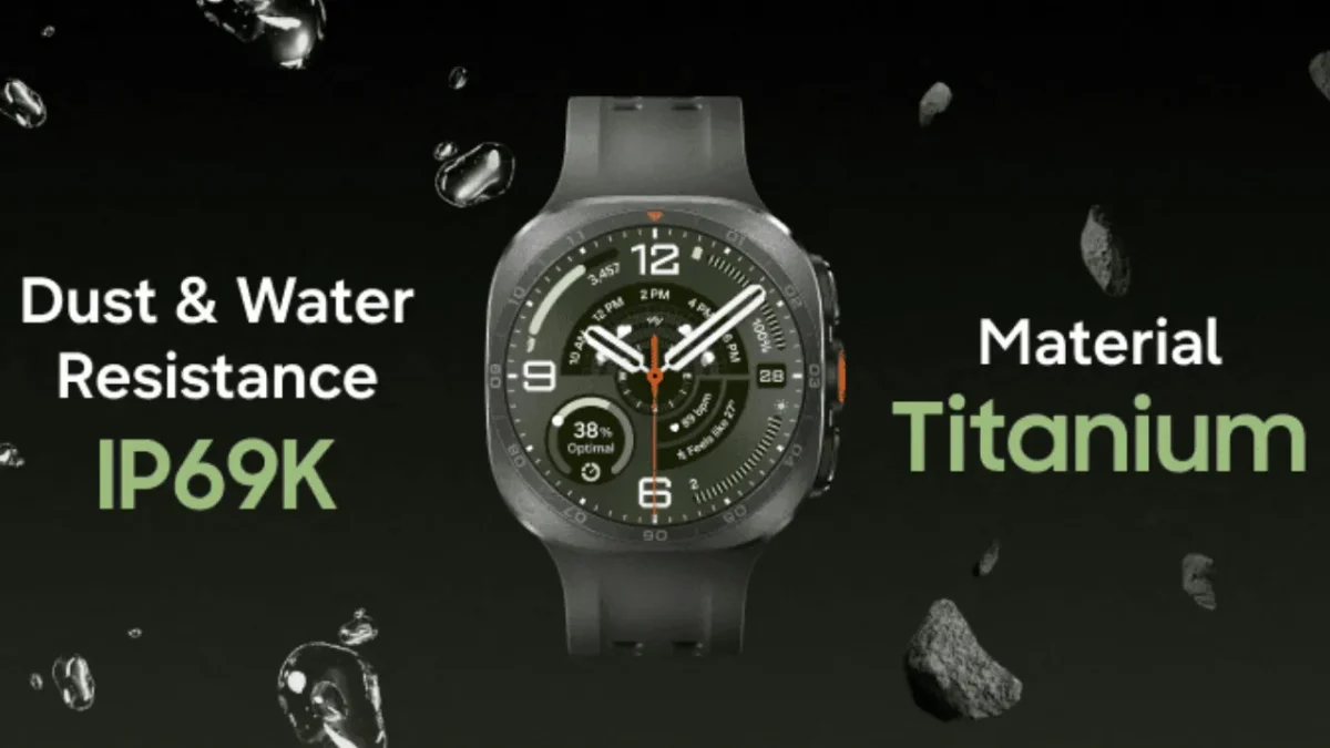 Samsung Galaxy Watch Ultra 2 leak Galaxy Watch, Galaxy Watch Ultra 2, Samsung, smartwatch TecheNet Samsung galaxy watch ultra 2 leak