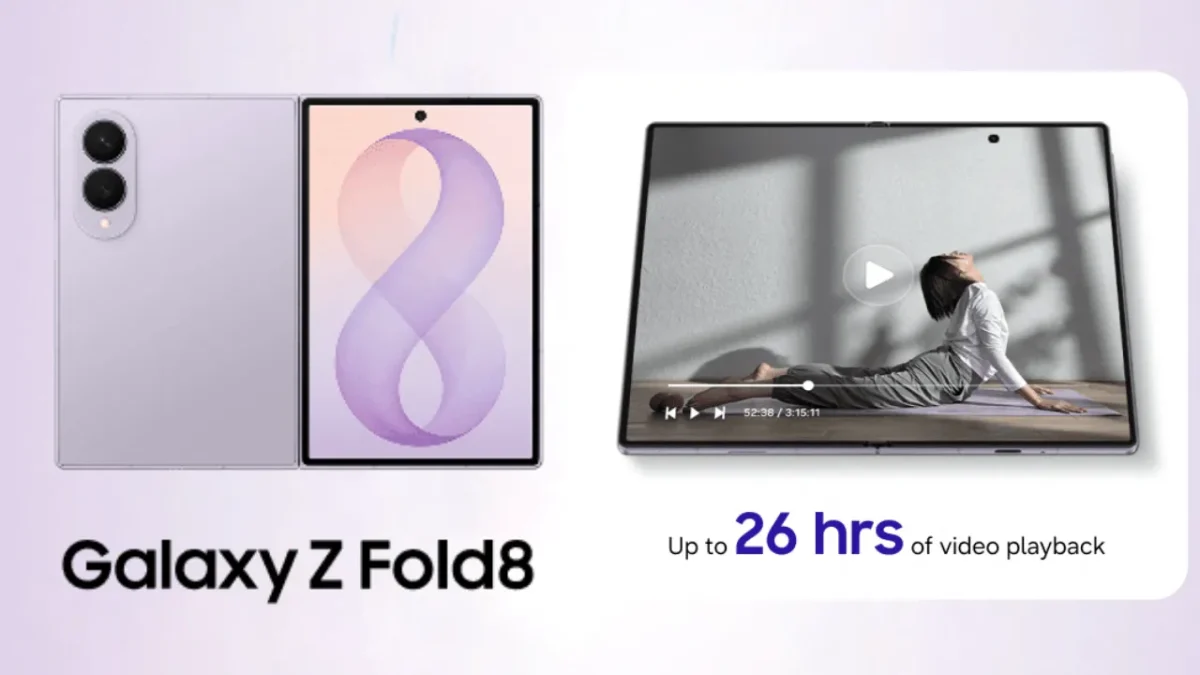 Samsung Galaxy Z Fold 8 leak 3 Galaxy Z Flip 8, Galaxy Z Fold 8, Samsung, smartphone dobrável TecheNet Samsung galaxy z fold 8 leak (3)