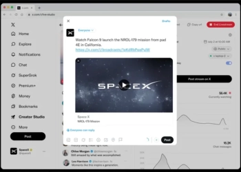 X livestreams