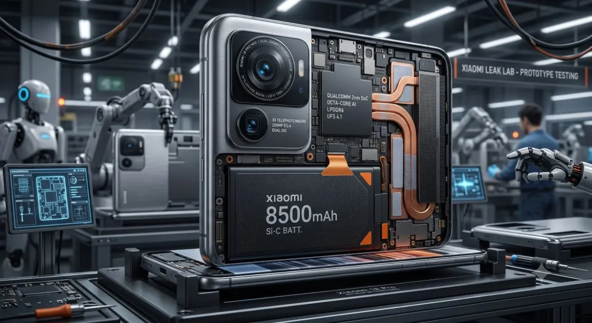 Xiaomi 18 Pro Max Xiaomi 18 Pro Max TecheNet Xiaomi 18 pro max: "fuga" revela segredos de fábrica
