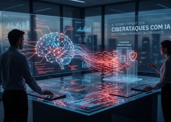 ciberataques com IA TecheNet Ciberataques com ia já executam operações com milhares de comandos