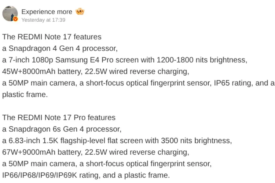 image 12 Redmi, Redmi Note 17, Redmi Note 17 Pro TecheNet Image 12 redmi, redmi note 17, redmi note 17 pro