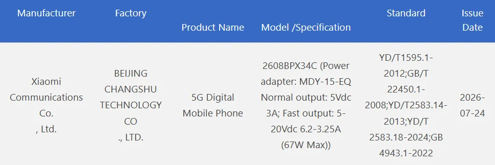 image 17 Xiaomi, Xiaomi 18 Pro, Xiaomi Mix Fold 5 TecheNet Image 17 xiaomi, xiaomi 18 pro, xiaomi mix fold 5