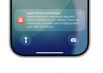 Apple alerta de ameaças