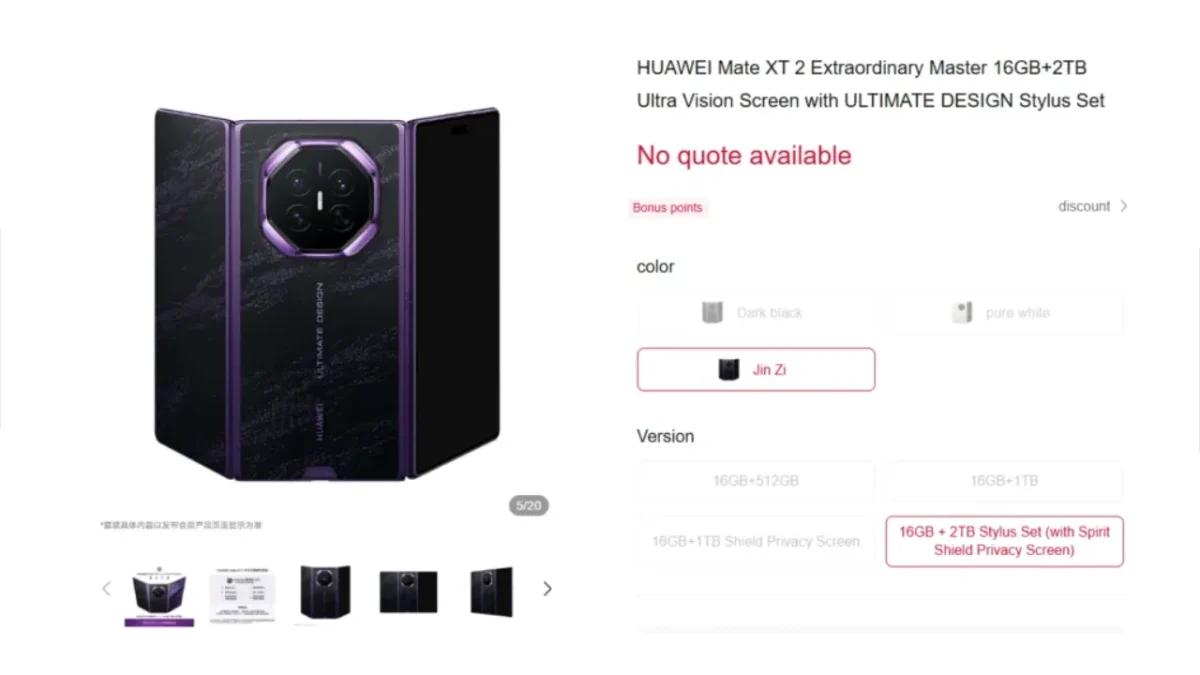Huawei Mate XT 2 Detalhes Huawei, Huawei Mate XT 2, Mate XT 2 TecheNet Huawei mate xt 2 detalhes