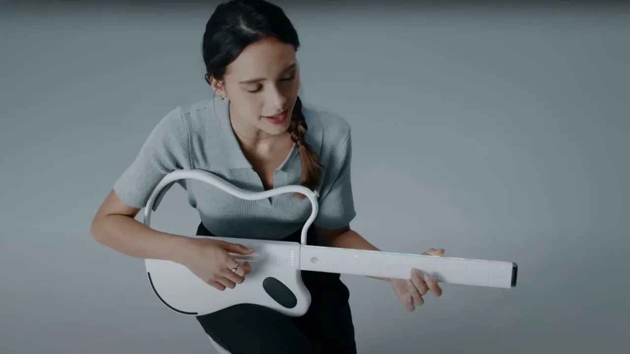 Lava Genie: guitarra inteligente sem cordas com desconto na Amazon