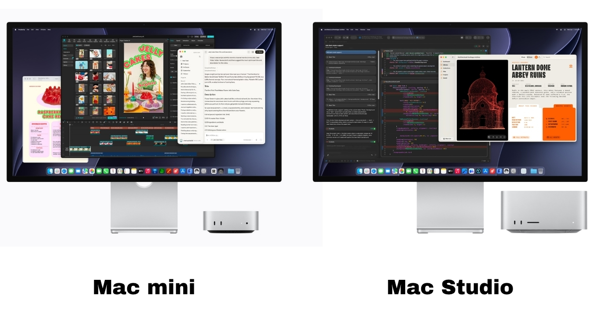 Novos mac mini e mac studio reforçam aposta na ia local