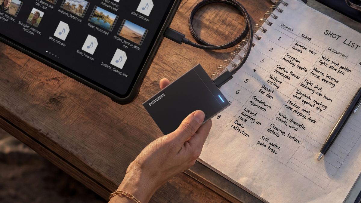 Samsung Semiconductors P9 P7 SSD USB4 Gamescom 2026 dl2 armazenamento portátil, Gamescom 2026, Samsung P7, Samsung P9, SSD externo de 8 TB, USB4 TecheNet Samsung p9 e p7 estreiam usb4 com capacidades até 8 tb