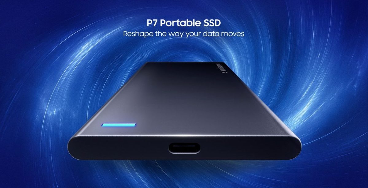 Samsung Semiconductors P9 P7 SSD USB4 Gamescom 2026 dl7 armazenamento portátil, Gamescom 2026, Samsung P7, Samsung P9, SSD externo de 8 TB, USB4 TecheNet Samsung p7