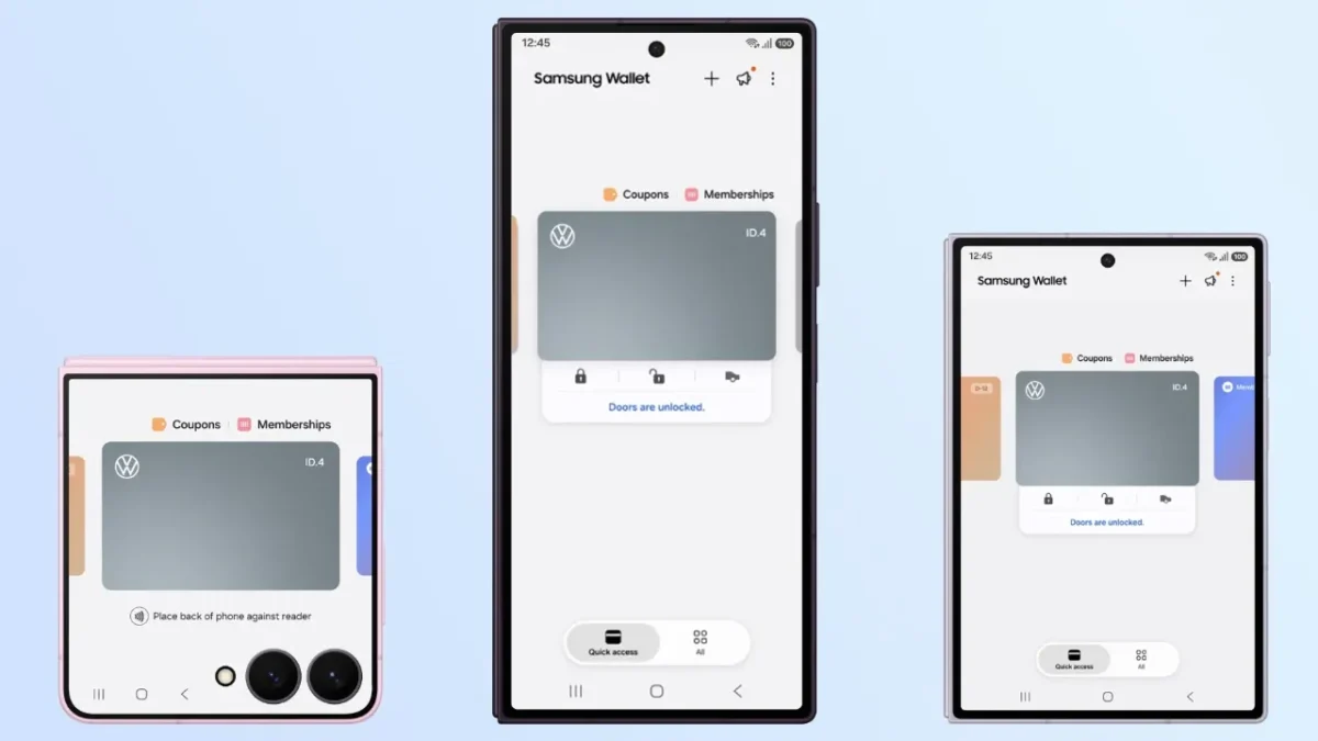 Samsung Volkswagen Samsung, Samsung Wallet, Volkswagen TecheNet Samsung volkswagen