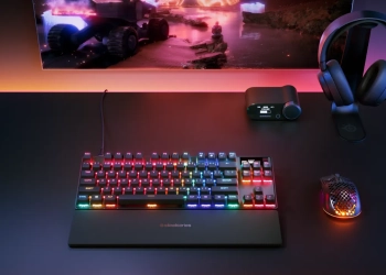 SteelSeries Apex Pro TKL Gen 3 gaming, SteelSeries, teclado mecânico TecheNet Steelseries apex pro tkl gen 3