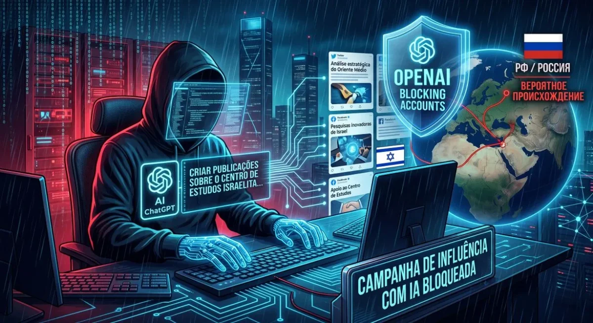 openai bloqueia campanha com origem na russia campanha de influência com IA, ChatGPT, OpenAI, origem russa TecheNet Openai bloqueia campanha de influência com ia de origem russa