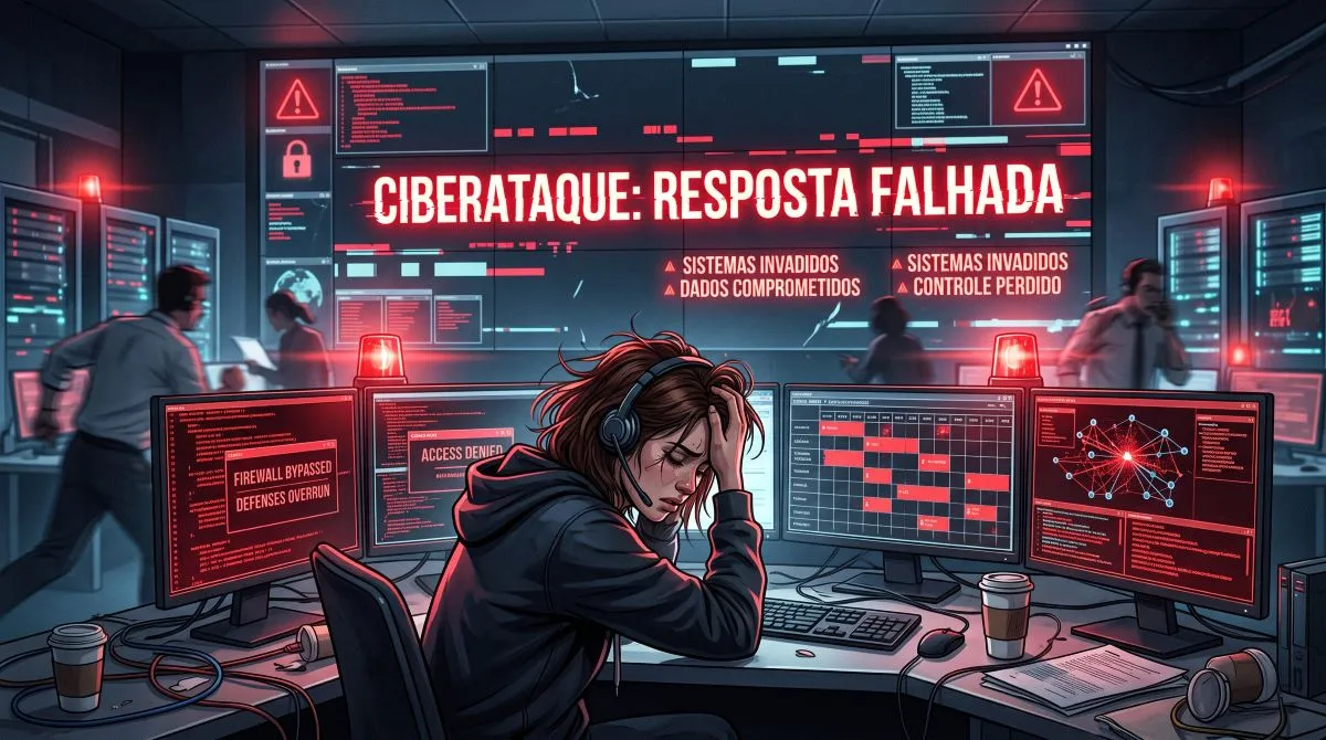 resposta falhada a ciberataque CISA, resposta a ciberataques TecheNet Quando a resposta a ciberataques falha