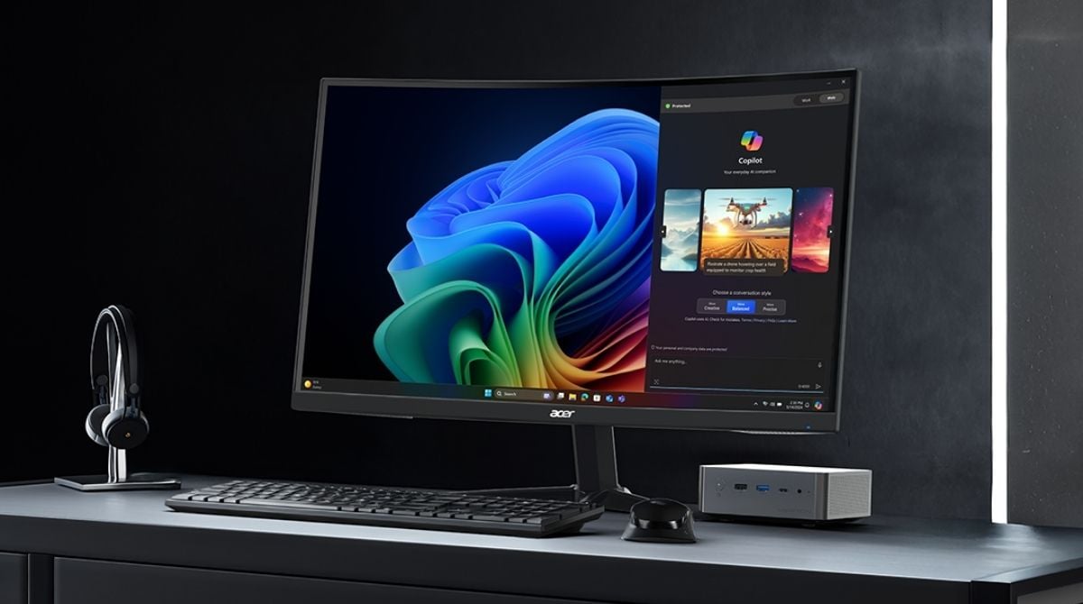 Acer Veriton RI110 AI Mini Workstation Acer Veriton RI110 AI Mini Workstation TecheNet Acer veriton ri110 ai mini workstation aposta em ia híbrida