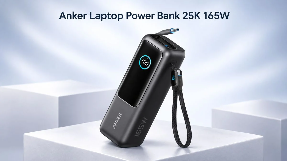 Anker Laptop Power Bank 25K 165W Anker Laptop Power Bank 25K 165W, Anker MagGo Wireless Charging Station Foldable 3-in-1, Anker Nano Car Charger 75W, Anker Nano Docking Station 13-in-1, Anker Prime Charger 160W, gadgets Anker TecheNet Anker laptop power bank 25k 165w