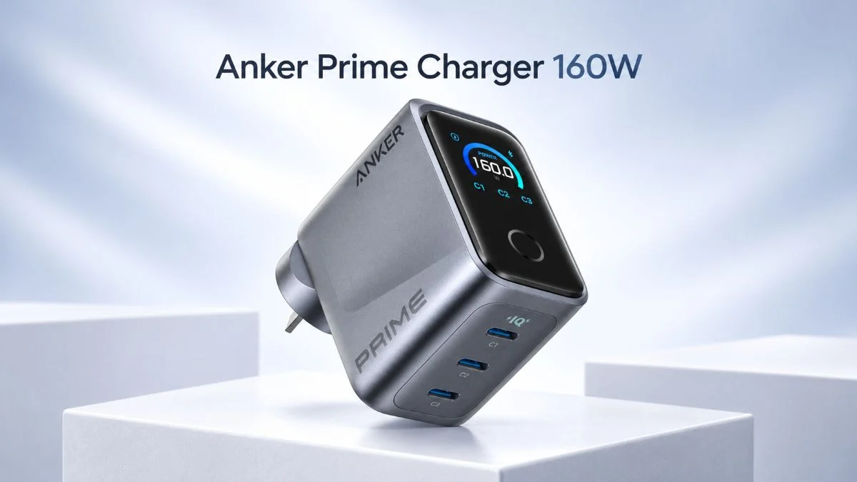 Anker Prime Charger 160W Anker Laptop Power Bank 25K 165W, Anker MagGo Wireless Charging Station Foldable 3-in-1, Anker Nano Car Charger 75W, Anker Nano Docking Station 13-in-1, Anker Prime Charger 160W, gadgets Anker TecheNet Anker prime charger 160w