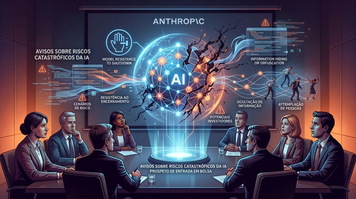 Anthropic riscos da IA Anthropic, riscos catastróficos da IA TecheNet Anthropic alerta investidores para riscos catastróficos da ia