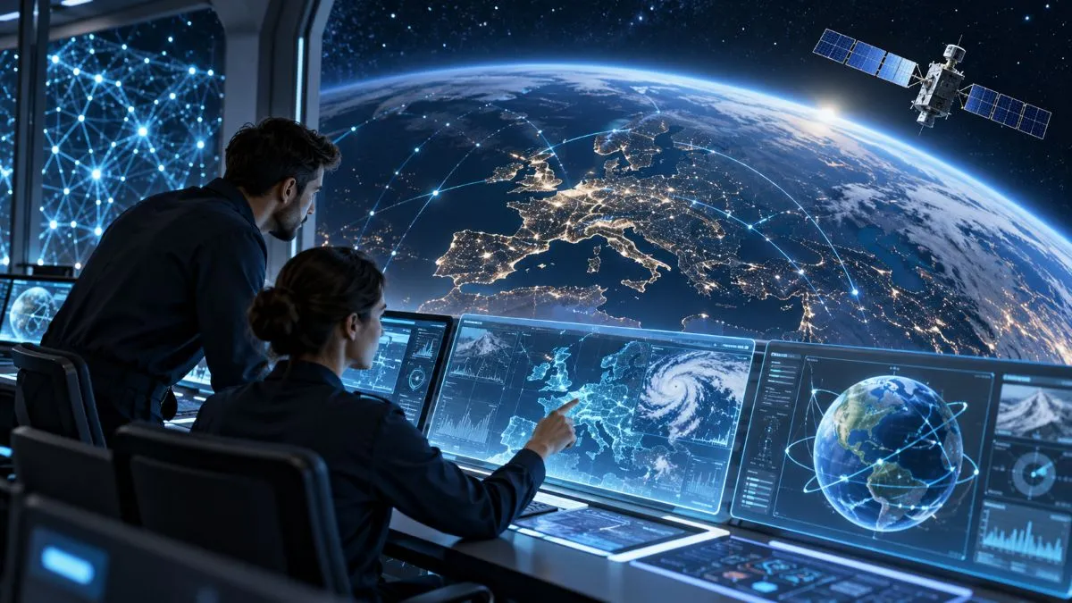 Centro de Controlo Orbital Futurista ESA, Mistral TecheNet Esa e mistral reforçam parceria para aplicar ia no espaço