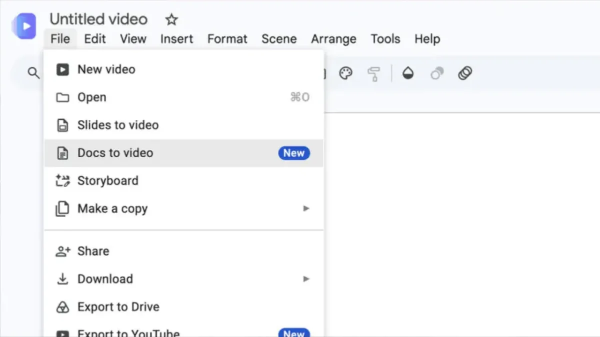 Google Vids Documento para video 2 google, Google Vids, IA, inteligência artificial TecheNet Google vids - documento para vídeo (2)