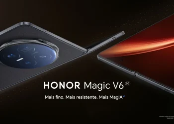 HONOR Magic V6 KV BLACK HONOR Magic V6, smartphone dobrável TecheNet Honor magic v6 chega a portugal por 2. 299 euros