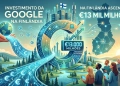 Investimento da google na finlândia ascende a €13 mil milhões
